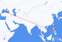 出发地 菲律宾卡地克兰目的地 土耳其特拉布宗的航班