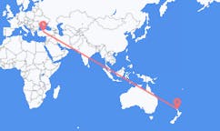 出发地 新西兰凯里凯里目的地 土耳其安卡拉的航班