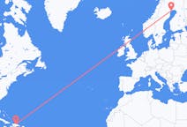 Flyrejser fra Santiago de los Caballeros, Den Dominikanske Republik til Luleå, Sverige