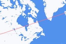 Flyg från Seattle, USA till Akureyri, Island