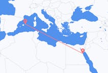 Flights from Hurghada to Mahon