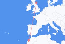 Flights from Marrakesh, Morocco to Durham, England, England