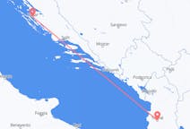 Flug frá Tírana til Zadar