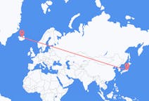 Flights from from Tokyo to Akureyri