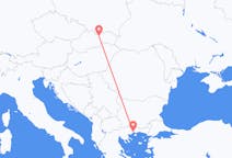 出发地 斯洛伐克出发地 波普拉德目的地 希腊卡瓦拉的航班