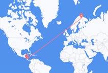Flyg från Liberia, Costa Rica till Ivalo, Finland