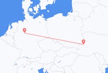 Fly fra Lviv til Paderborn