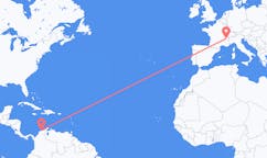 Flights from Santa Marta, Colombia to Chambéry, France
