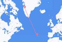 Flights from Kangerlussuaq to Horta