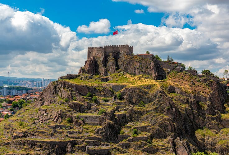 Photo of Ankara Castle.