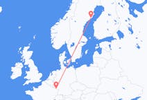 Flug frá Umeå til Saarbrücken