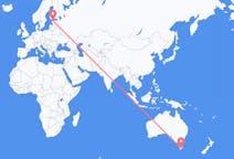Flyrejser fra Hobart til Tallinn