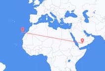 Flights from Sharurah, Saudi Arabia to Tenerife, Spain