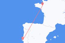 Flyreiser fra Rennes, Frankrike til Lisboa, Portugal