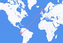 Flyreiser fra Lima, Peru til Inverness, Skottland