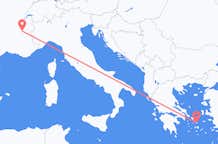 Flights from Grenoble to Mykonos