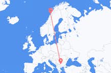 Flyg från Bodø till Sofia