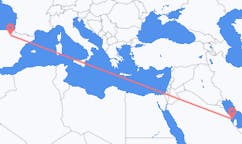 Flyreiser fra Bahrain Island, Bahrain til Logrono, Spania