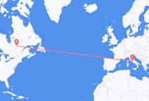 Flights from Chibougamau, Canada to Rome, Italy