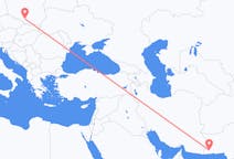 Flyreiser fra Turbat, Pakistan til Katowice, Polen