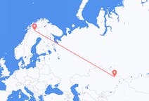 Flights from Semey, Kazakhstan to Kiruna, Sweden