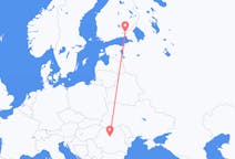 Flyg från Targu Mures, Rumänien till Villmanstrand, Finland
