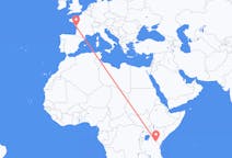 Flyrejser fra Mount Kilimanjaro, Tanzania til La Rochelle, Frankrig