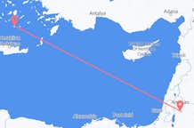 Flights from Amman to Santorini