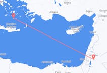 Flights from Amman to Santorini