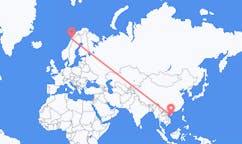 Vols de Sanya, Chine pour Bodø, Norvège