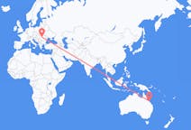 Flyreiser fra Mackay, Australia til Cluj-Napoca, Romania