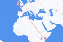 Flyg från Malindi, Kenya till Cork, Irland