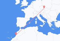 Flights from Agadir, Morocco to Brno, Czechia