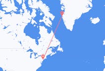 Flights from New York to Sisimiut
