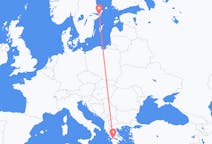 Flights from Patras, Greece to Stockholm, Sweden