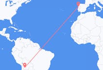 Flyrejser fra Uyuni, Bolivia til Porto, Portugal