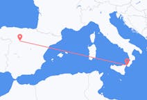 Flights from Reggio Calabria, Italy to Valladolid, Spain