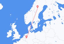 Flyreiser fra Vilhelmina, Sverige til Köln, Tyskland