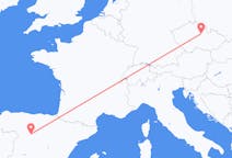 Flights from Valladolid, Spain to Pardubice, Czechia