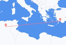 เที่ยวบิน จาก บิสกรา, แอลจีเรีย ไปยัง ดาลาแมน, ตุรกี