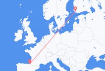 Flights from San Sebastian to Turku