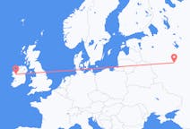 Flyg från Moskva, Ryssland till Knock, County Mayo, Irland