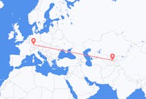 Flights from Khujand to Stuttgart