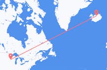 Flüge von Eau Claire, die Vereinigten Staaten nach Akureyri, Island