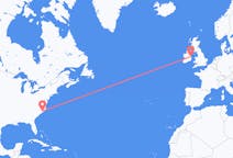 Flyrejser fra Jacksonville, USA til Dublin, Irland