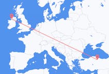 Flights from Amasya, Turkey to Donegal, Ireland