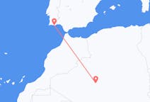 Flyrejser fra Adrar, Algeriet til Faro, Portugal