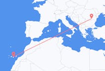 Flyreiser fra București, Romania til Las Palmas, Spania