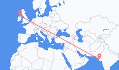 Flyreiser fra Jamnagar, India til Derry, Nord-Irland