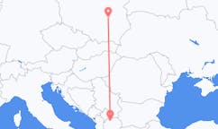 Flyrejser fra Radom til Skopje